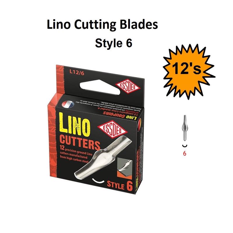 Style 6 - Lino Cutting Blades 12's