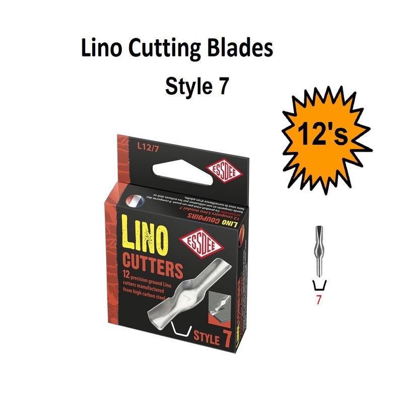 Style 7 - Lino Cutting Blades 12's