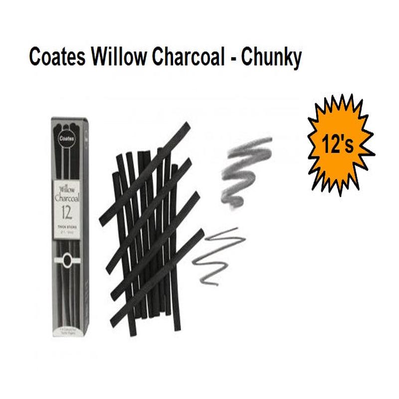 Coates Willow Charcoal - Chunky 12's