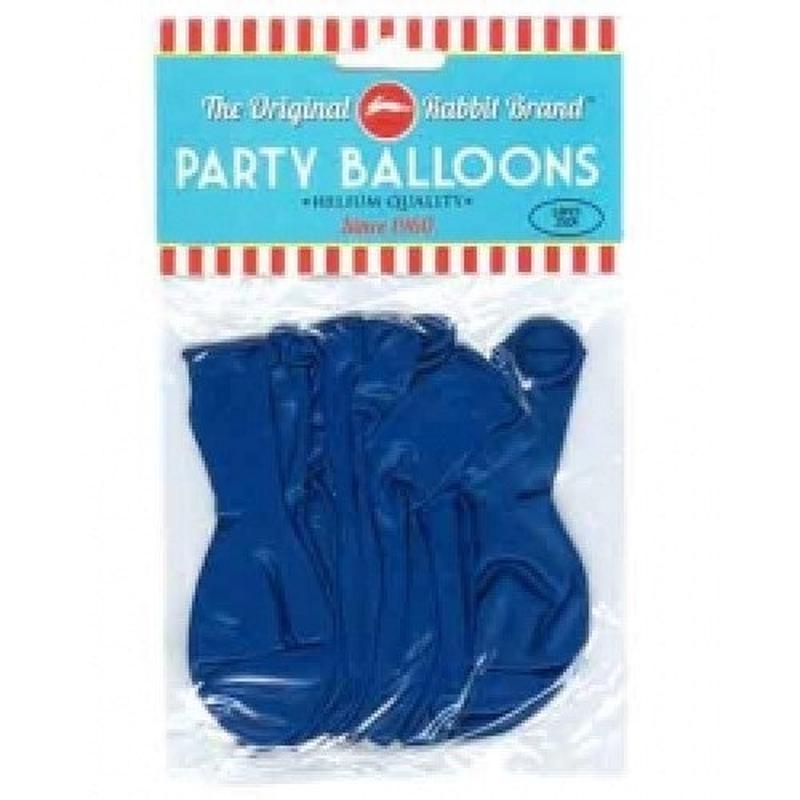 Metallic Balloons - Blue - Packet of 10