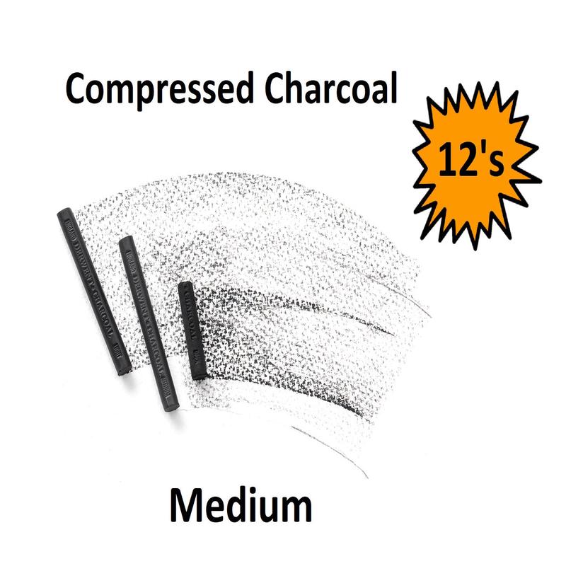 Medium - General's Compressed Charcoal