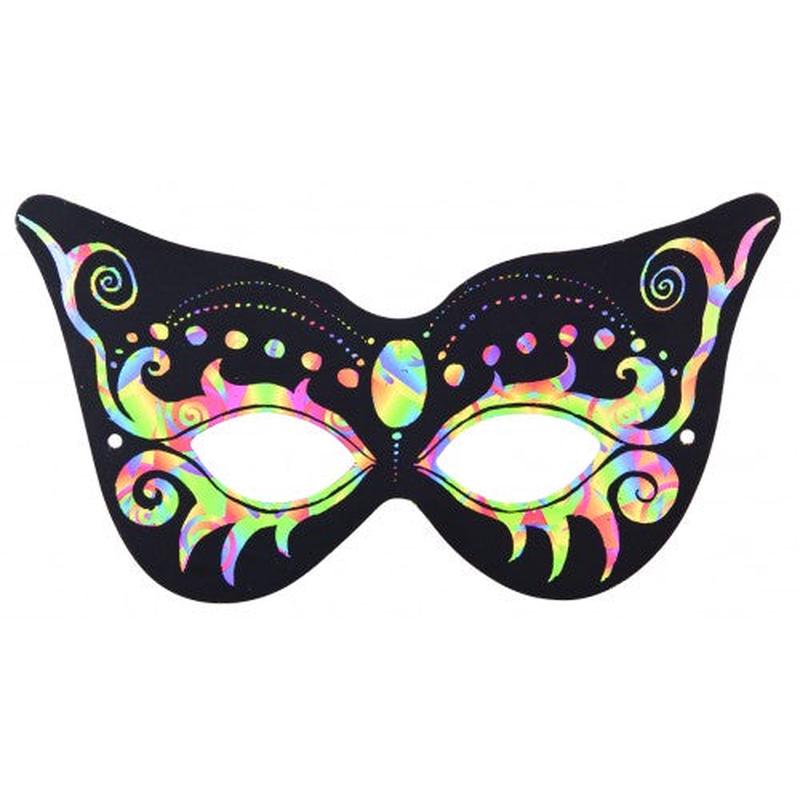 Scratch Art Masks Packet 10 (2 Designs)