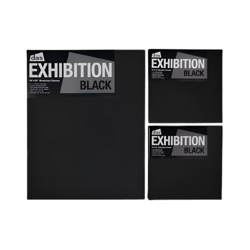 10 x 10 inch - Black Exhibition Canvas 1.5 inch