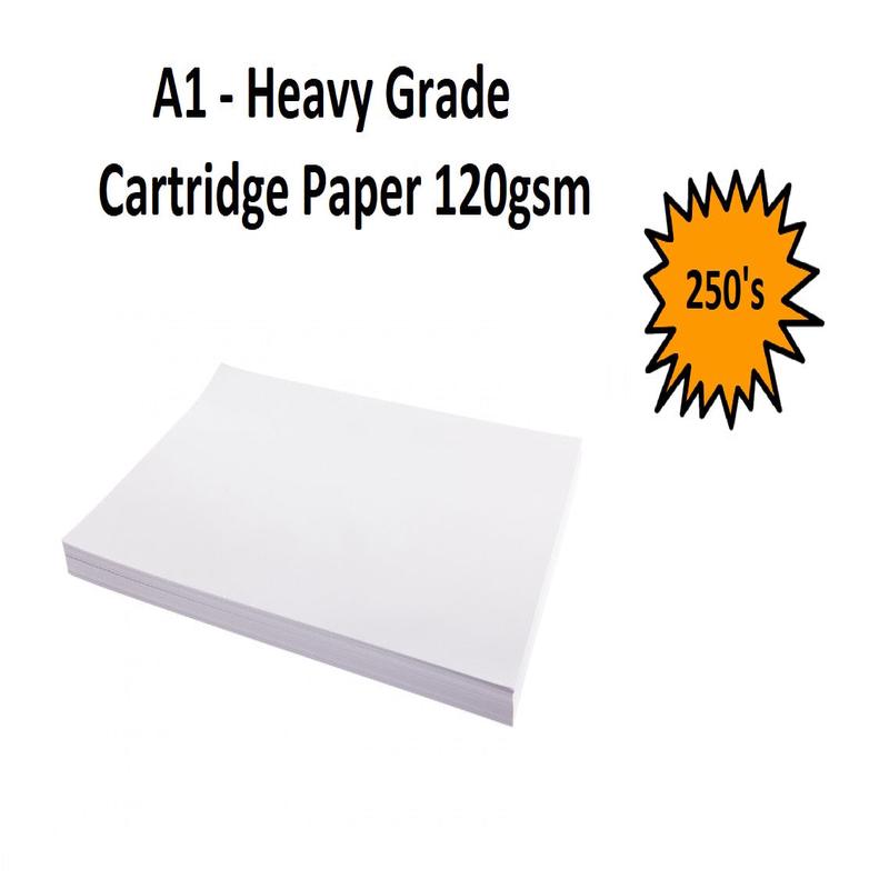 A1 - Heavy Grade Cartridge Paper 120gsm 250's