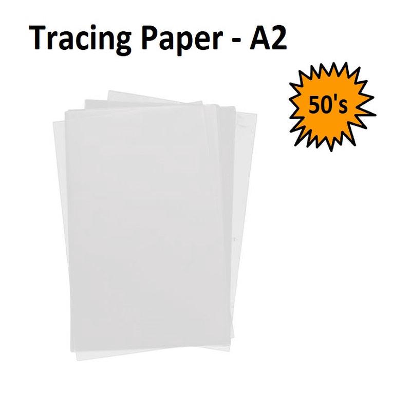 Tracing Paper - A2 / 50 Sheet Pack