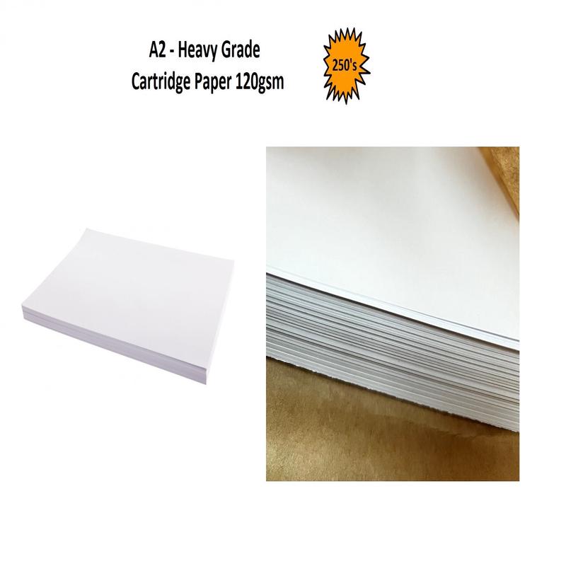 A2 - Heavy Grade Cartridge Paper 120gsm 250's