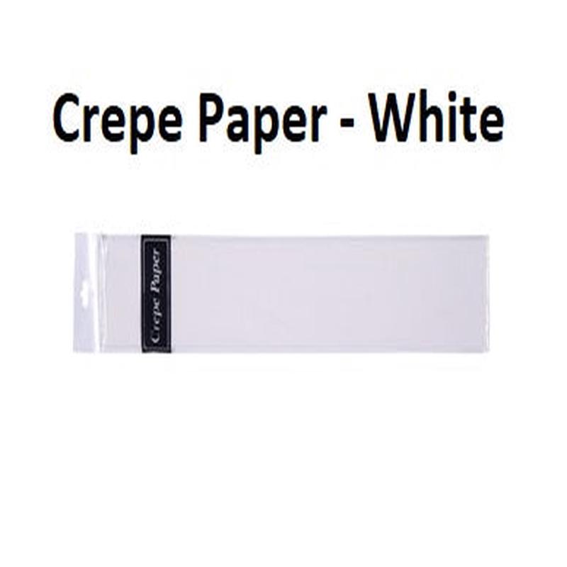 Crepe Paper - White