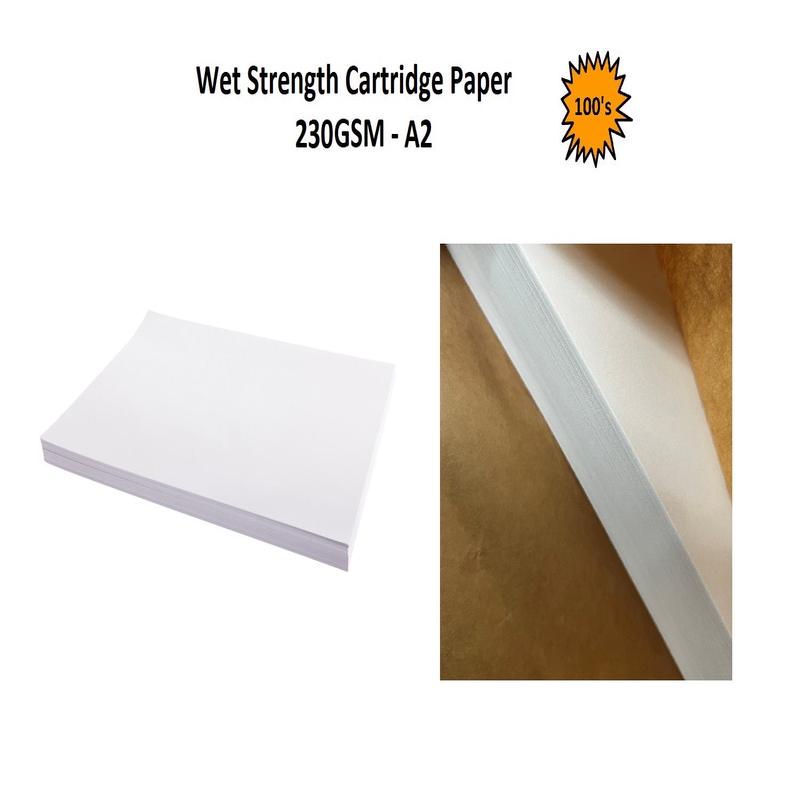 A2 - Wet Strength Cartridge Paper 230gsm 100's