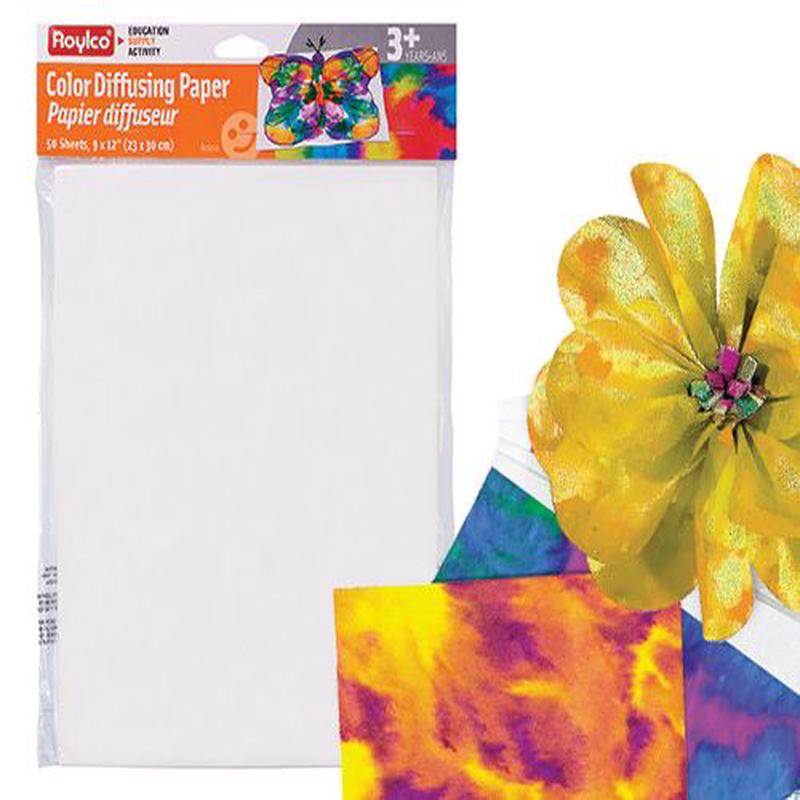 Colour Diffusing Paper - 50's