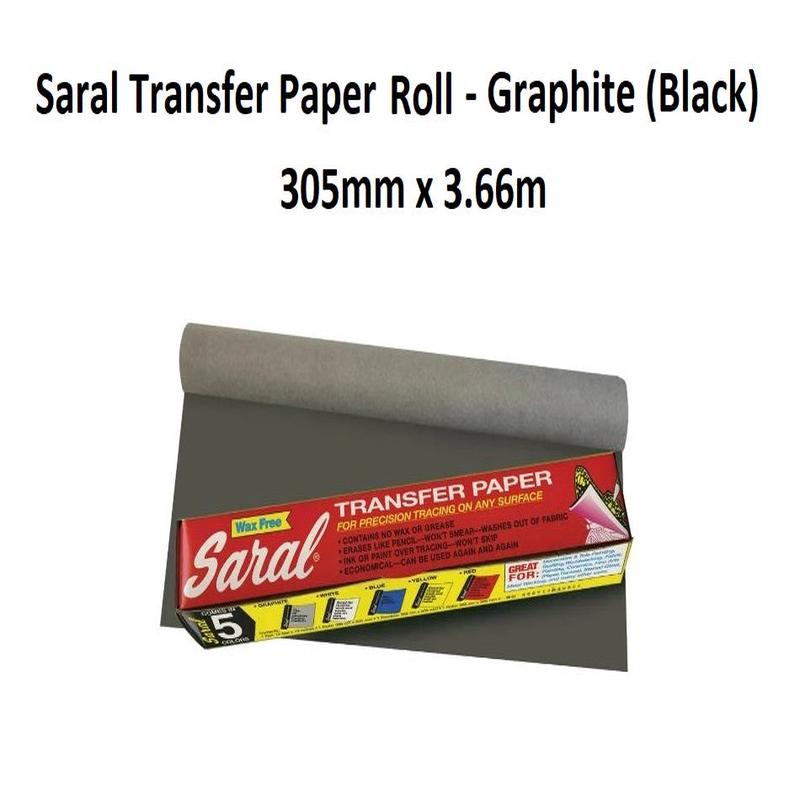 Saral Transfer Roll - Graphite (Black)