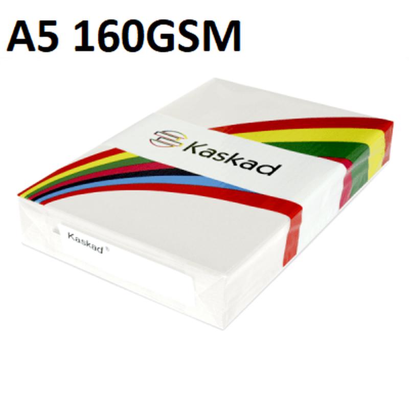 White - A5 160gsm 250pk