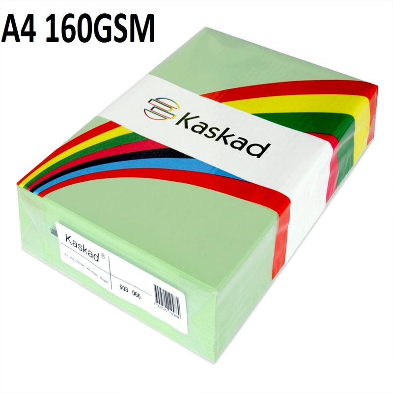 A4 Leafbird Green - Kaskad 160gsm 250 Sheets