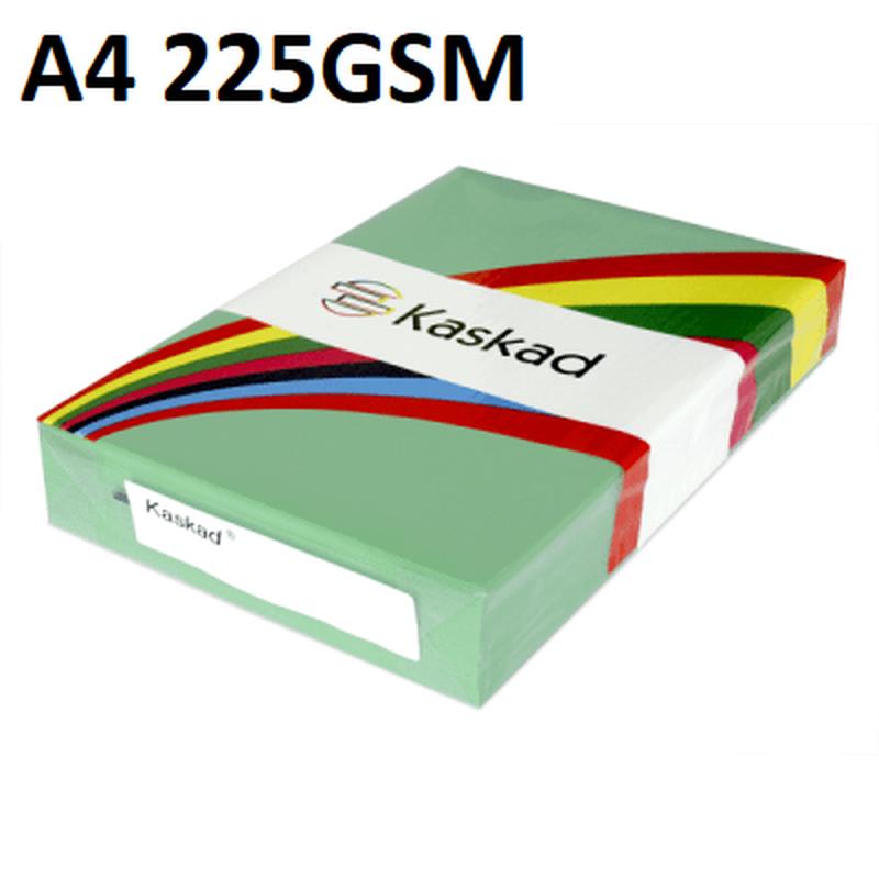 A4 Warbler Green - Kaskad 225gsm 100 sheets