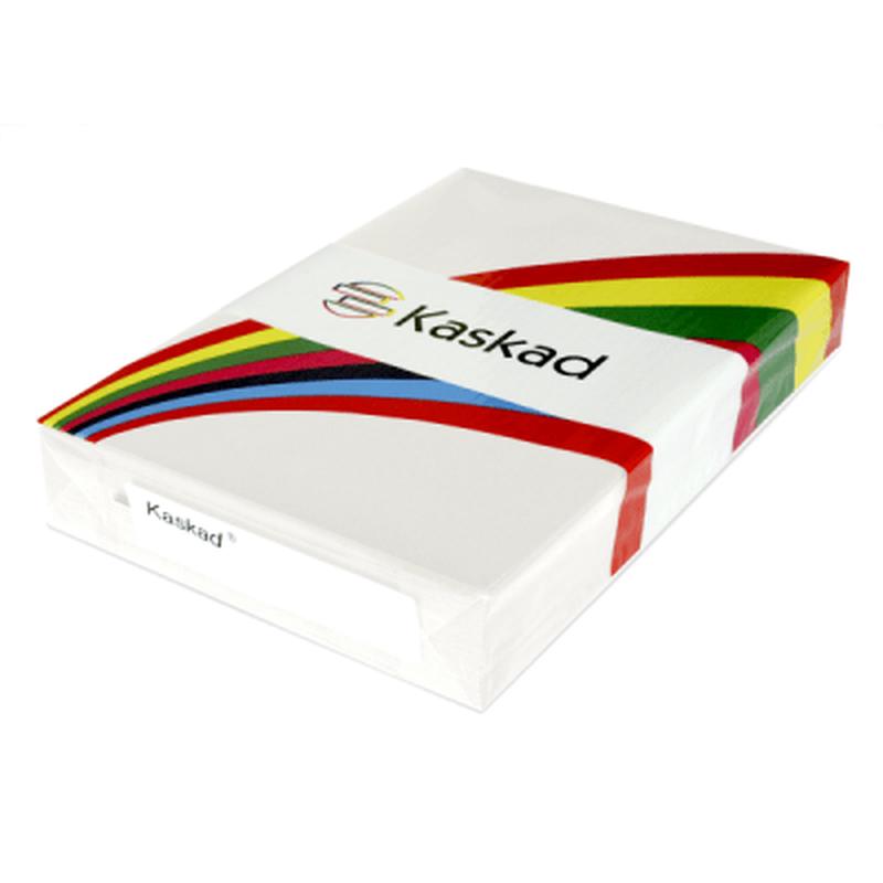 A4 White Linen Embossed - Kaskad 240gsm 125 sheets