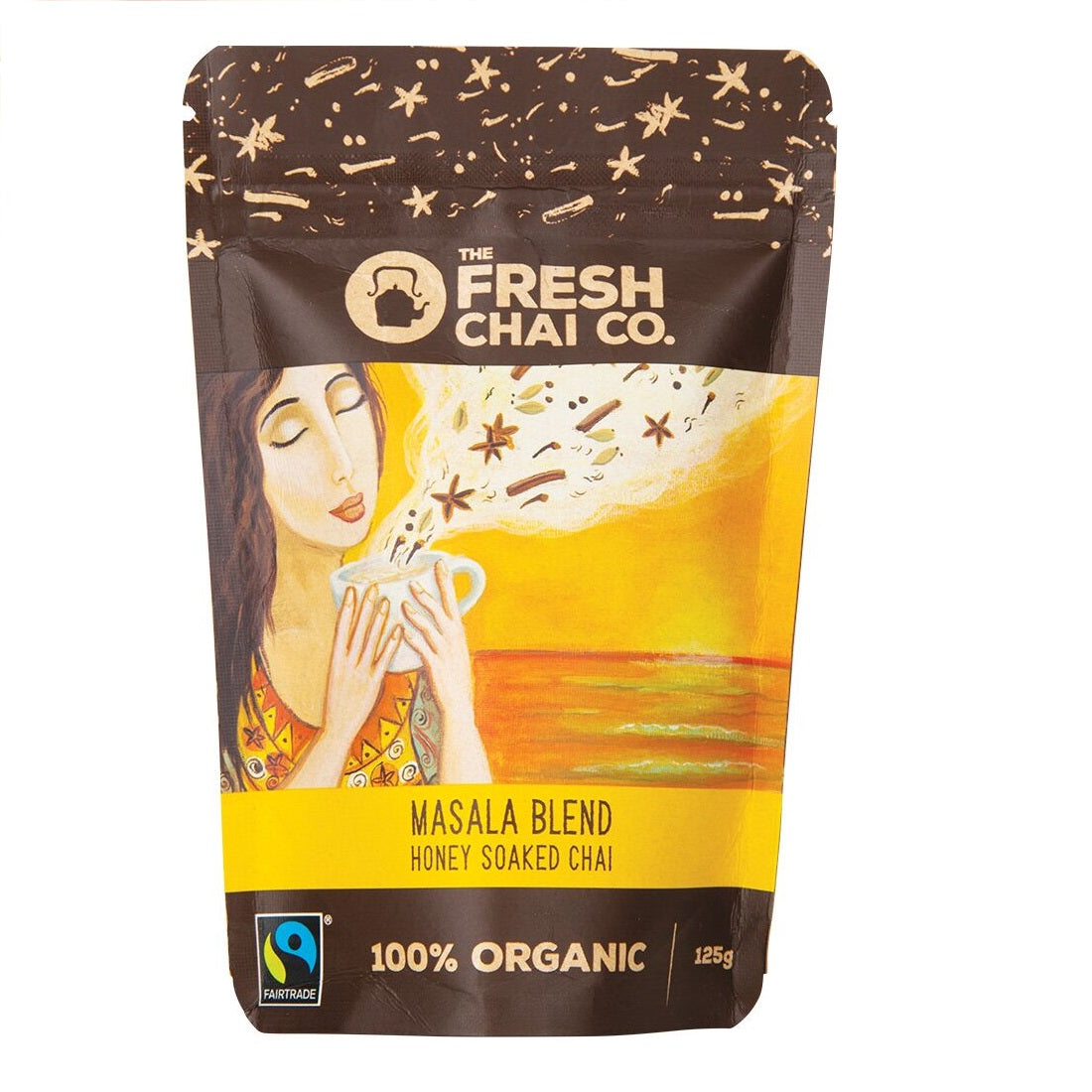 THE FRESH CHAI CO. Masala Blend Honey Soaked Chai 125g