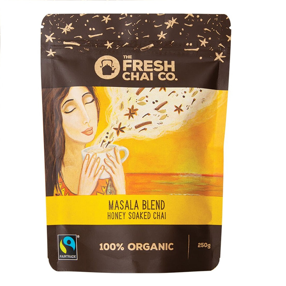 THE FRESH CHAI CO. Masala Blend Honey Soaked Chai 250g