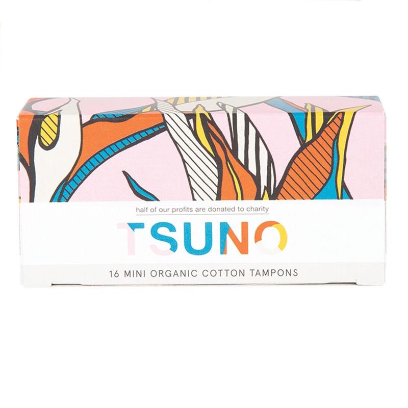 Tsuno 16 Organic Cotton Tampons Mini