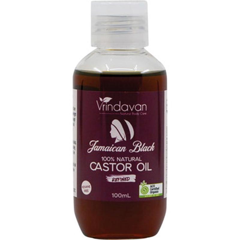 Vrindavan Jamaican Black Castor Oil 100ml Refined