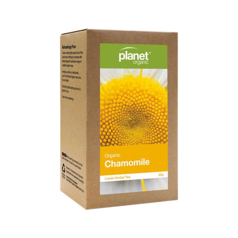 PLANET ORGANIC Chamomile Herbal Loose Leaf Tea 35g 1 Pack