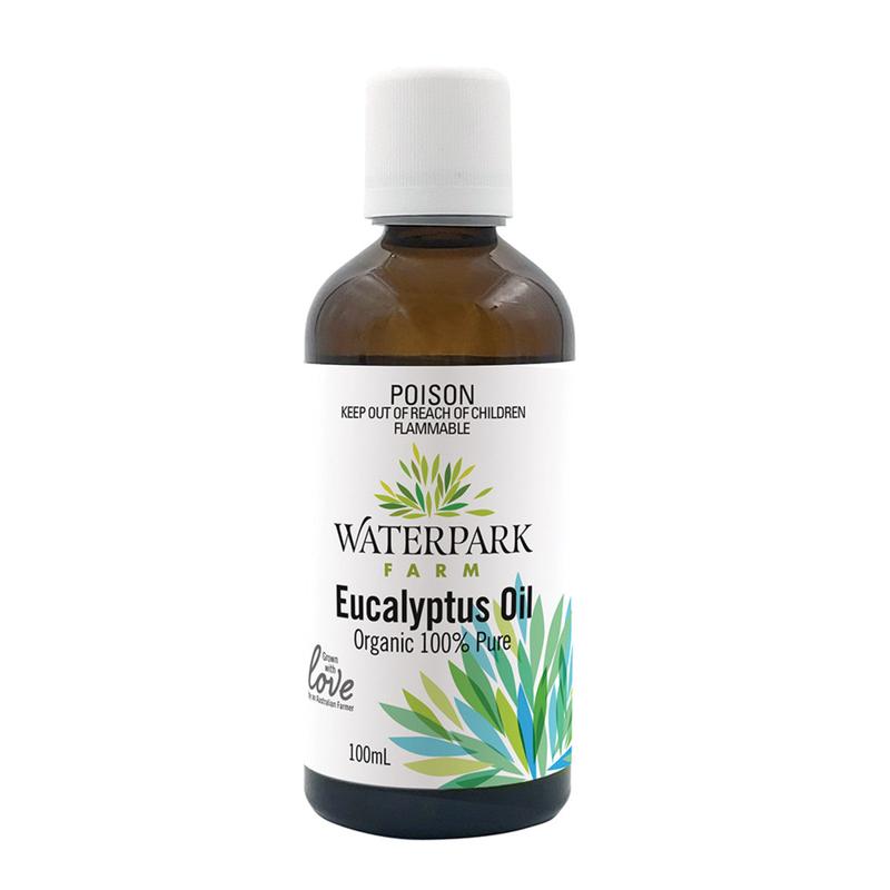 WaterPark Farm Organic 100% Pure Eucalyptus Oil 100ml Bottle