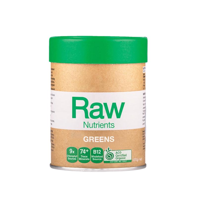 AMAZONIA Raw Nutrients Organic Greens AMAZONIA Raw Nutrients Greens 120g