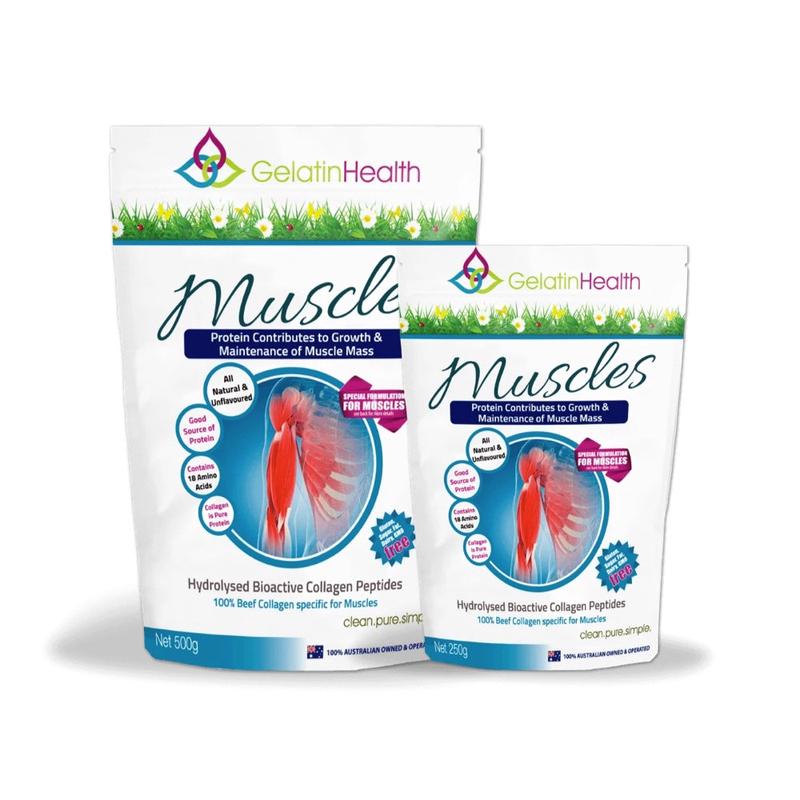 GELATIN HEALTH Muscle Collagen 500g