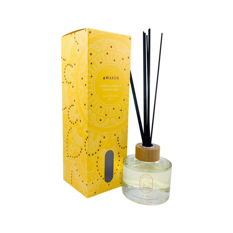 DISTILLERY FRAGRANCE HOUSE Reed Diffuser 200ml Awaken (Lemon Blossom & Summer Moss)