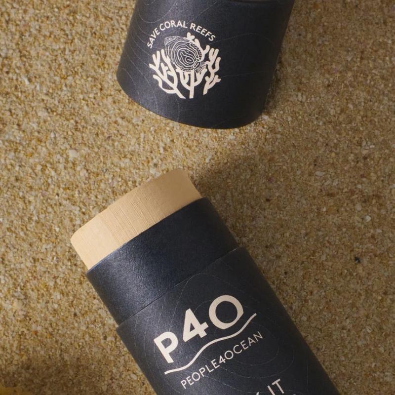 PEOPLE4OCEAN Stick It Coloured Zinc SPF 50+ 25g Egyptian Blue