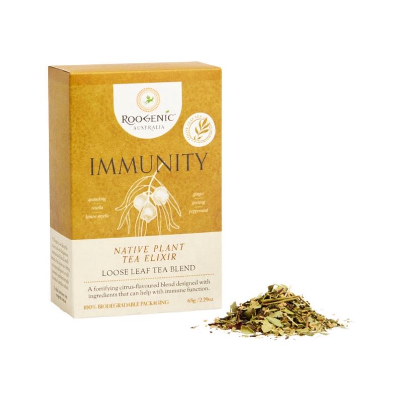 ROOGENIC Australia Immunity (Native Plant Tea Elixir) 65g
