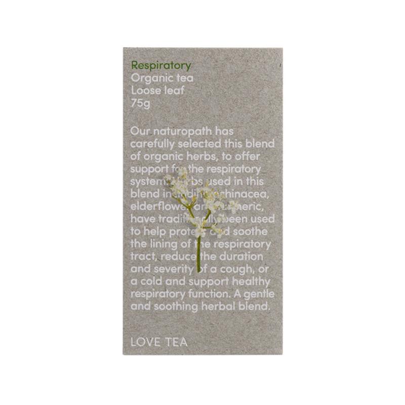 Love Tea Organic Respiratory Tea Loose Leaf 75g