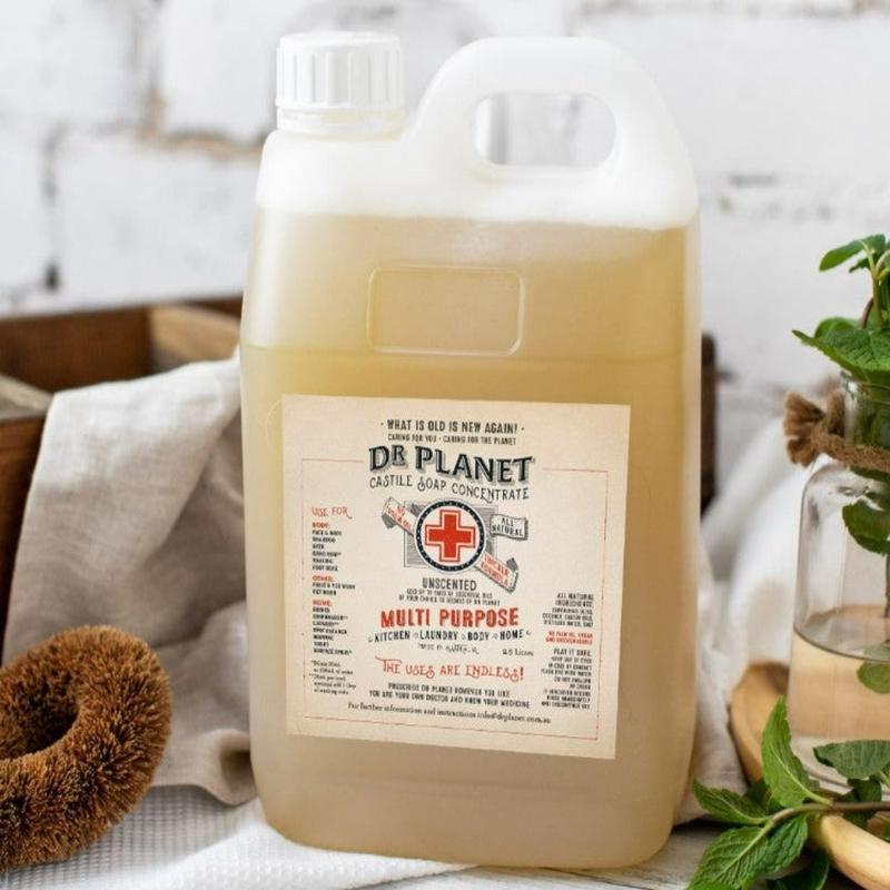 DR PLANET Castile Soap Unscented 2.5L