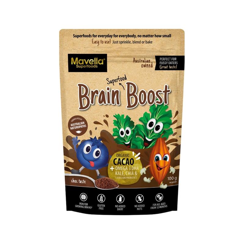MAVELLA Superfoods Brain Superfood Smoothie Boost Choc 100g