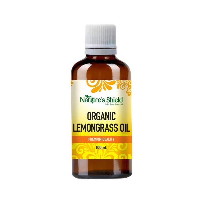 NATURE'S SHIELD Organic Essential Oil Lemongrass 100ml