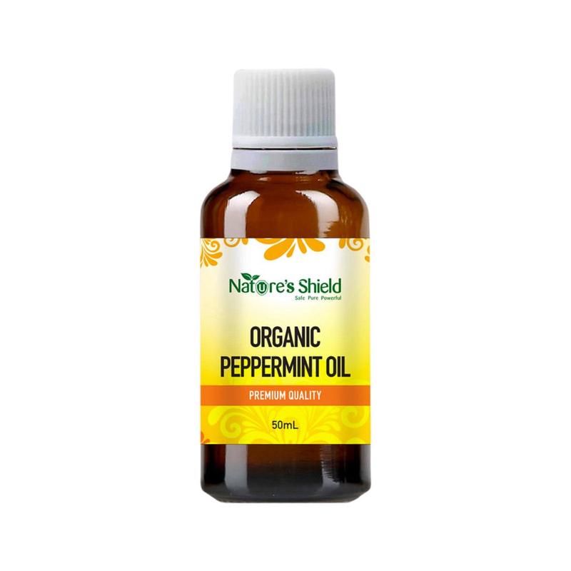 NATURE'S SHIELD Organic Essential Oil Peppermint 50ml