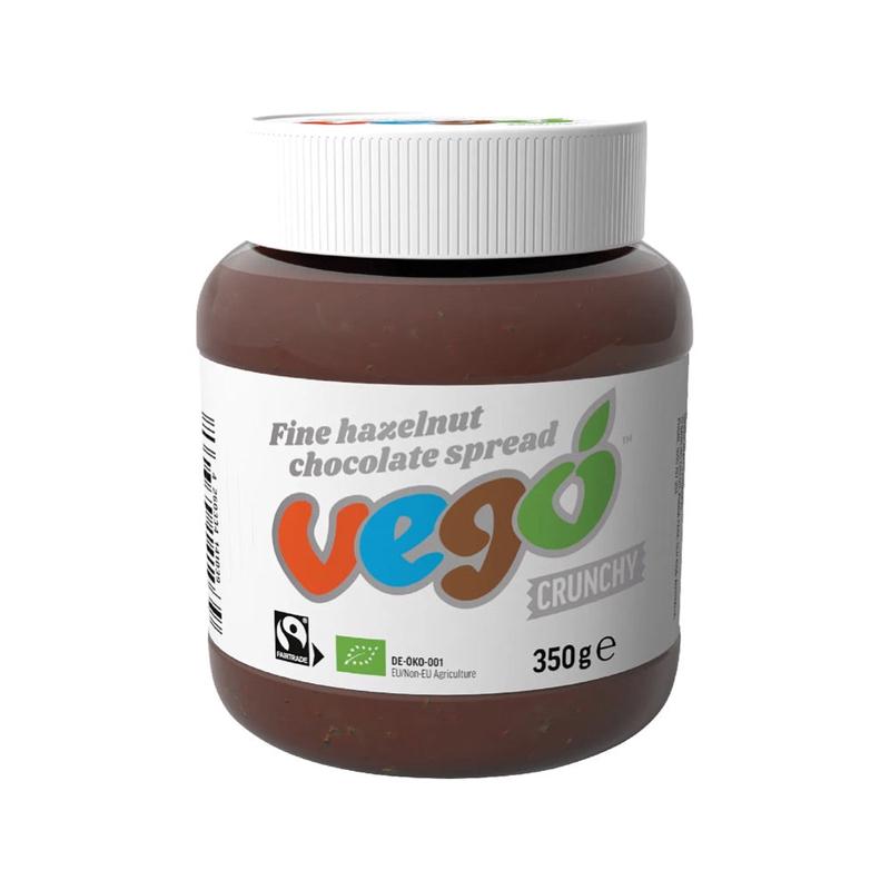VEGO Hazelnut Chocolate Spread Crunchy 6x350g