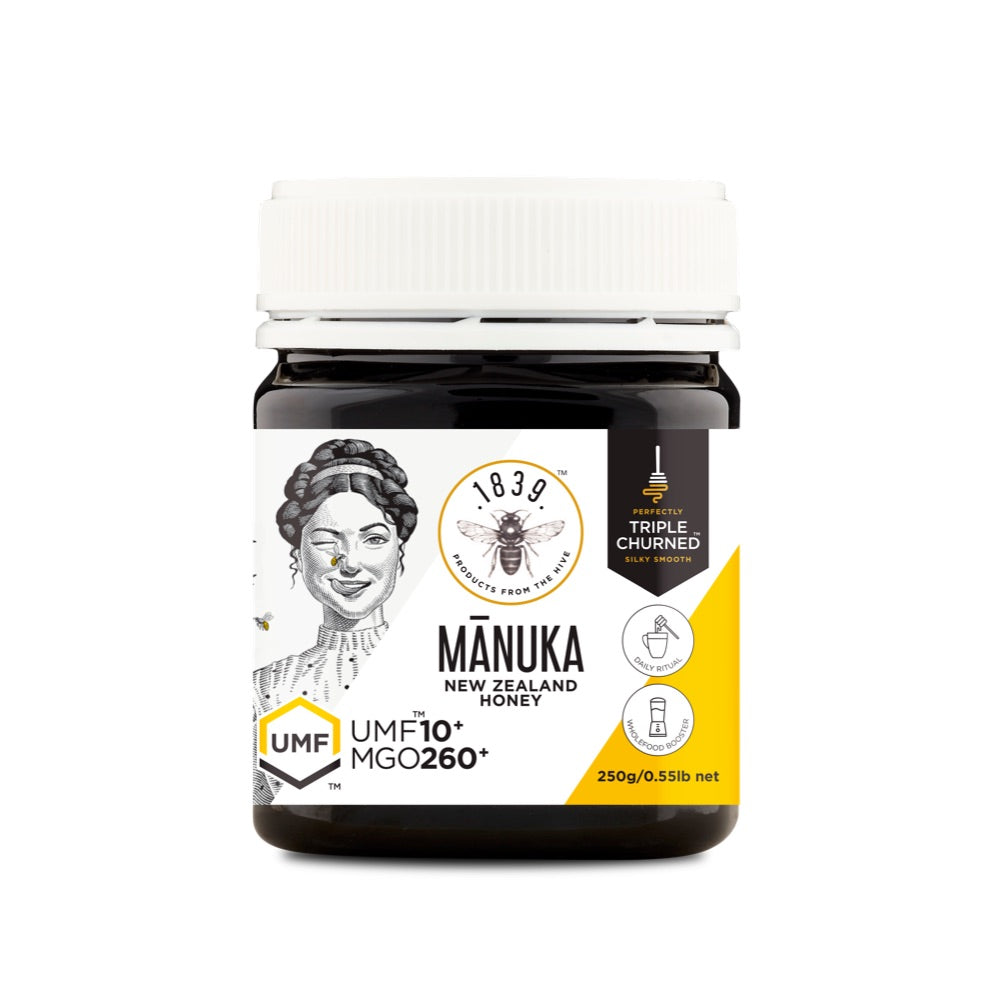 1839 Honey UMF 10+ Manuka Honey 250g
