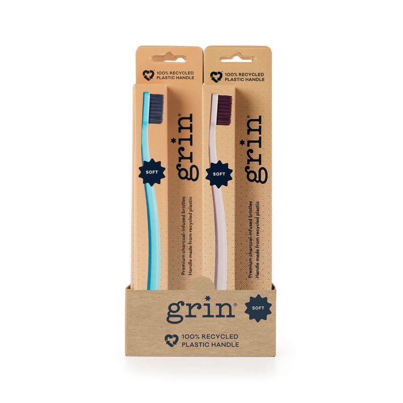 GRIN Biodegradable Kids Soft Toothbrush