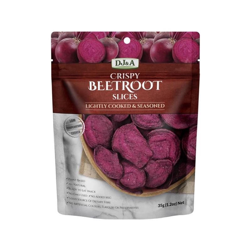 DJ&A Crispy Beetroot Slices 10x35g