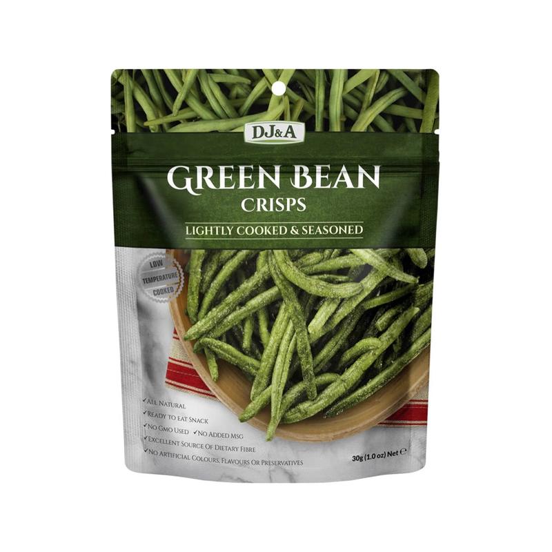 DJ&A Green Bean Crisps 10x30g