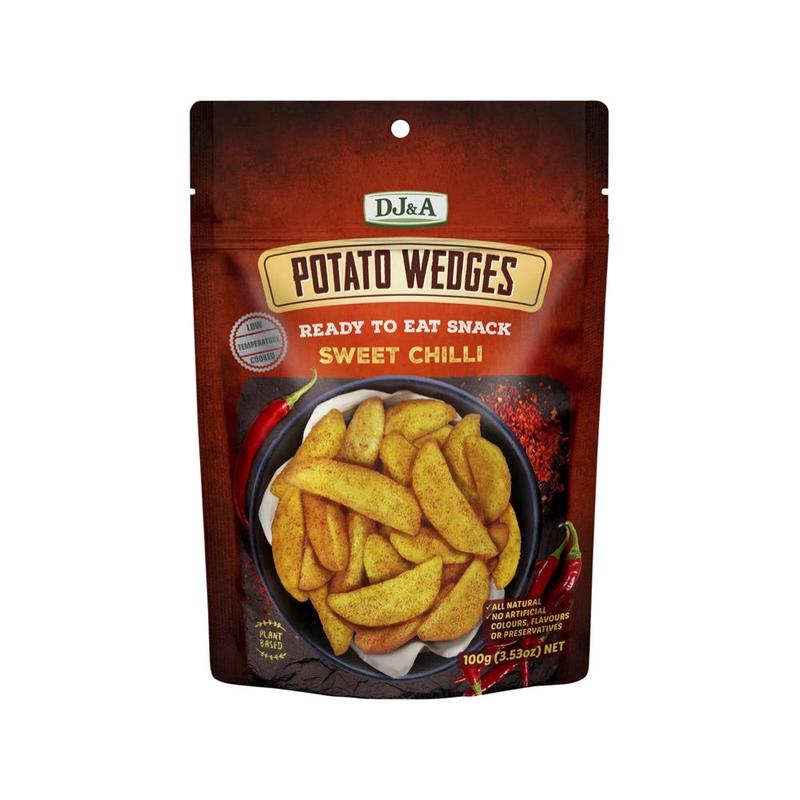 DJ&A Potato Wedges Sweet Chilli 9x100g