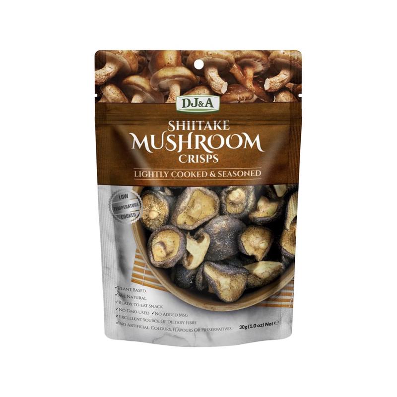 DJ&A Shiitake Mushroom Crisps 12x30g