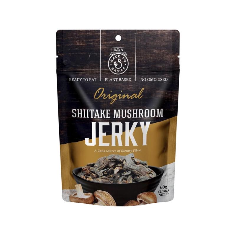 DJ&A Shiitake Mushroom Jerky Original 12x60g