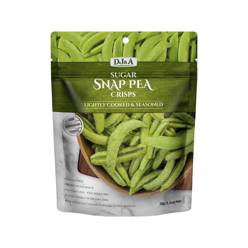 DJ&A Sugar Snap Pea Crisps 10x30g