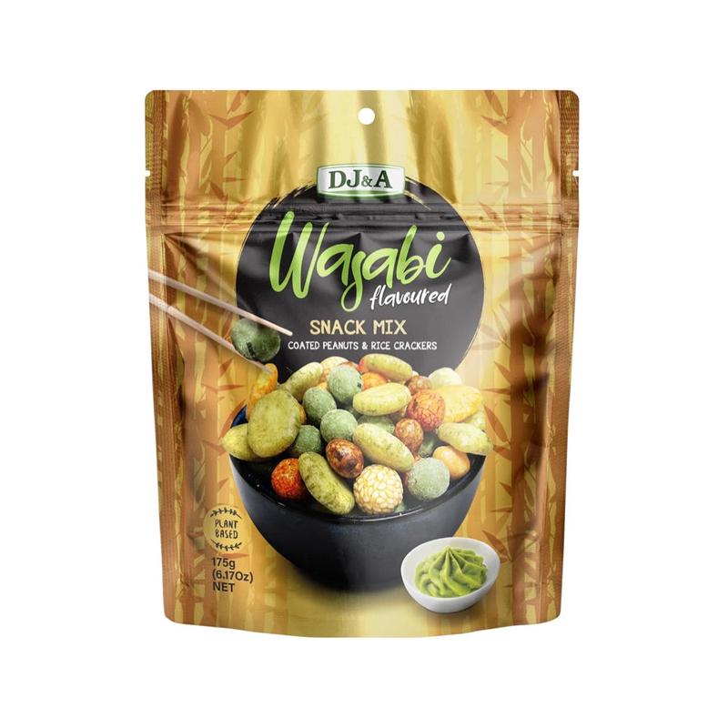 DJ&A Wasabi Flavoured Snack Mix 9x175g