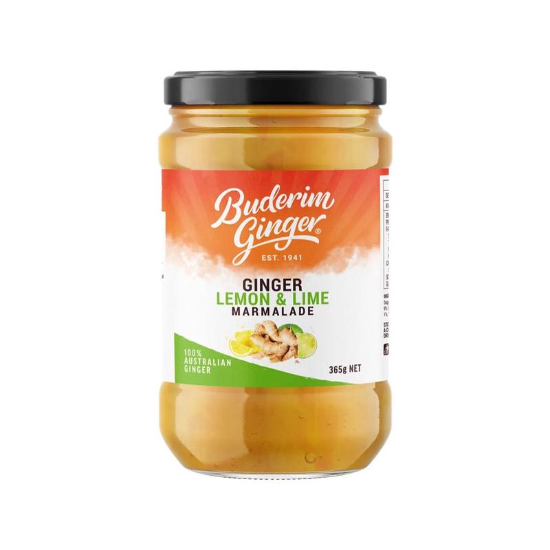 BUDERIM GINGER Ginger Lemon & Lime Marmalade 365g