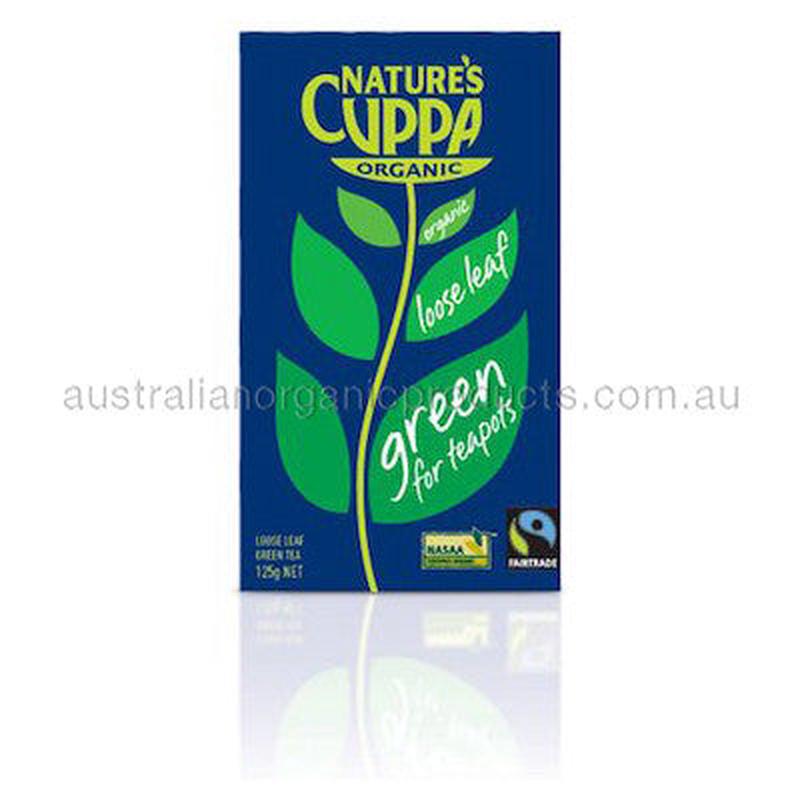 Nature's Cuppa Organic Green Leaf Tea 125g