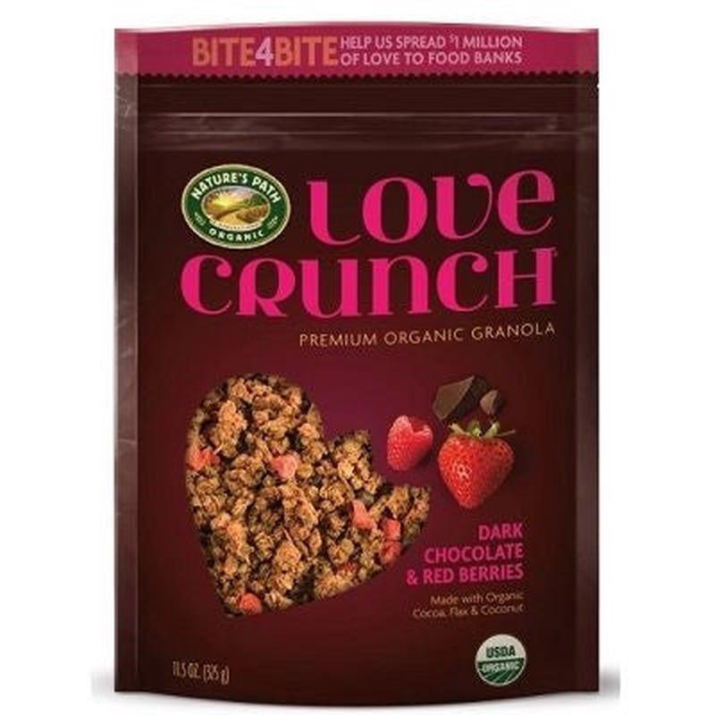 NATURE'S PATH Organic Granola Dark Chocolate & Red Berries Love Crunch 325g