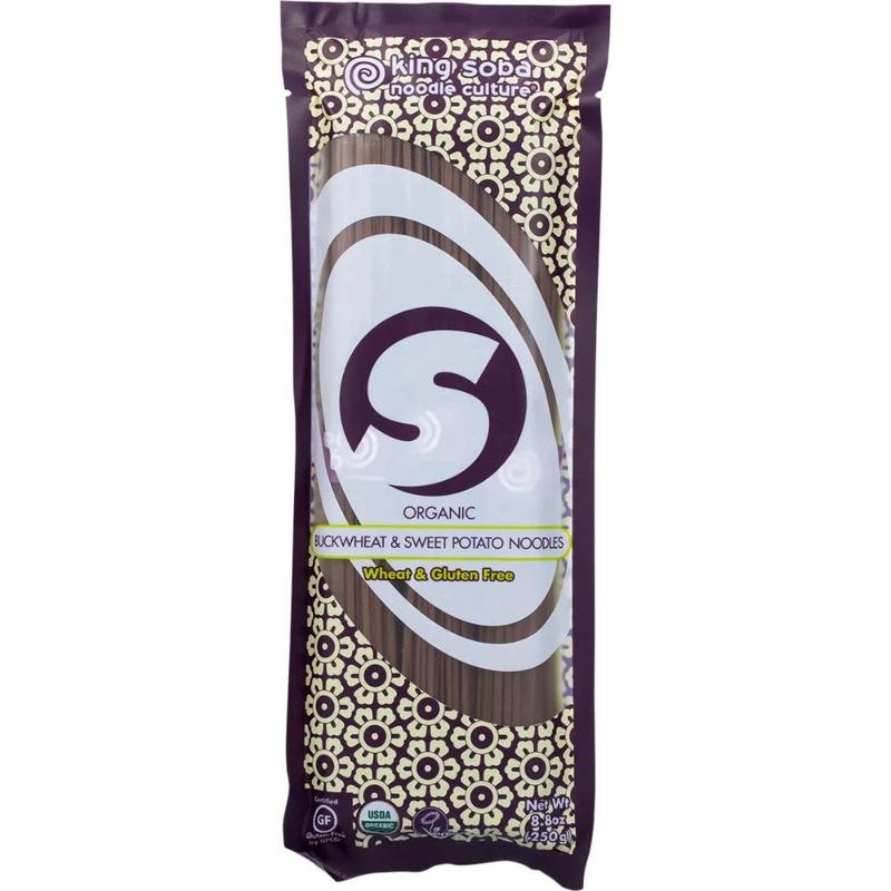 KING SOBA Organic Buckwheat Sweet Potato Noodles 250g