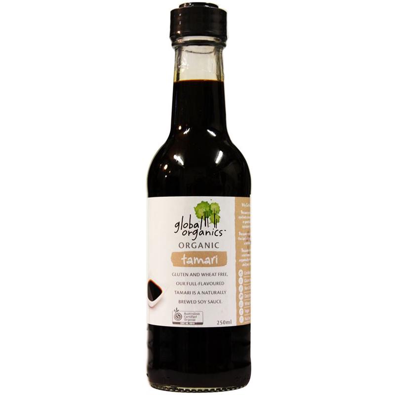 GLOBAL ORGANICS Organic Tamari Soy Sauce 250ml