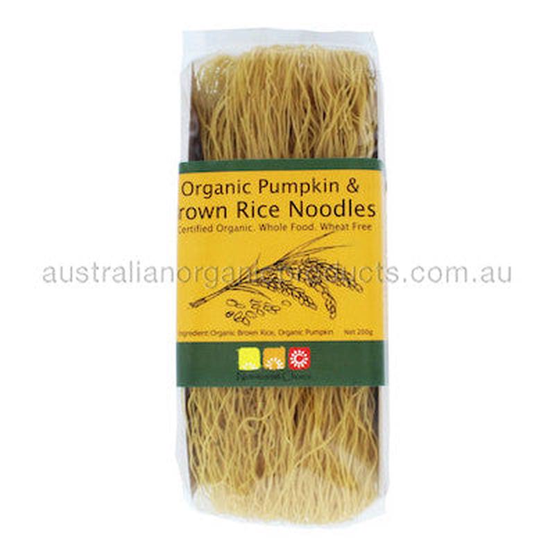 NUTRITIONIST CHOICE Noodles Organic Brown Rice and Pumpkin 200g